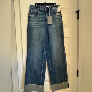 Buckle Blue Fit No 35 Wide Leg Jeans 29x32